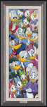 Donald Duck Art Donald Duck Art Duck Family (Framed)